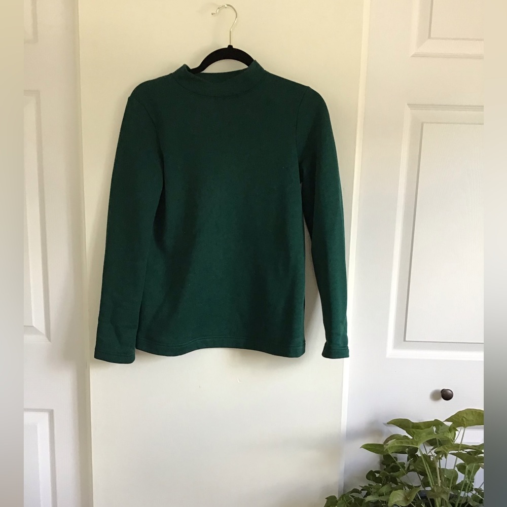 J. Crew emerald crew neck sweater - XS